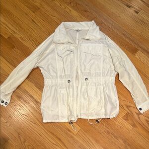 CAbi White Lightweight Jacket